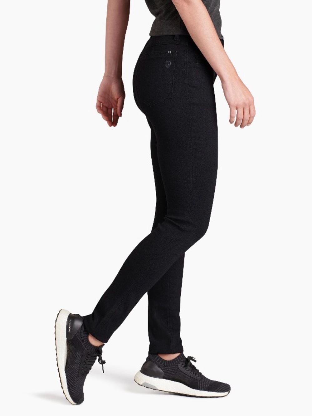 KÜHL 9” Kontour Flex Denim Skinny Black Jeans 6 Reg